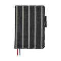 Hobonichi Techo A5 Cousins Planner Cover - Lined Fabric: Twill Navy x Gray