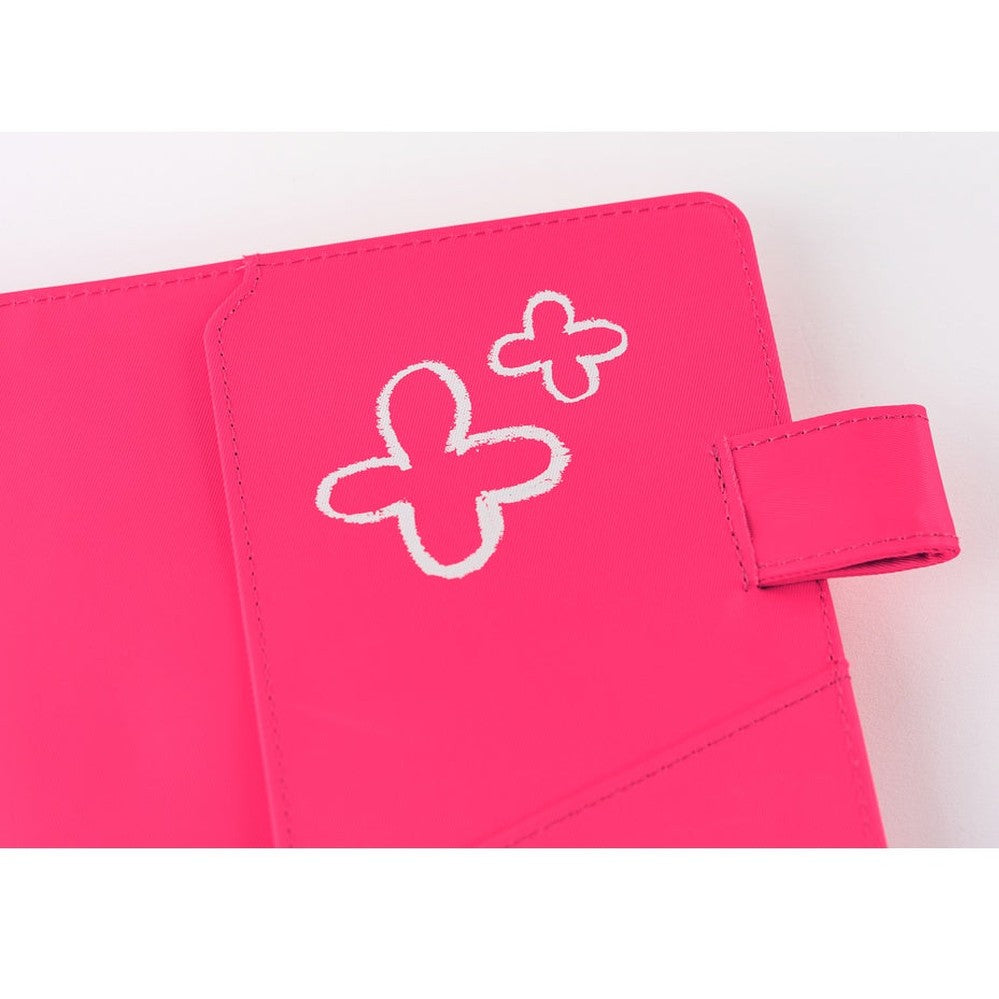 Hobonichi Techo A5 Cousins Planner Cover - Makoto Matsubayashi: Pink Flowers