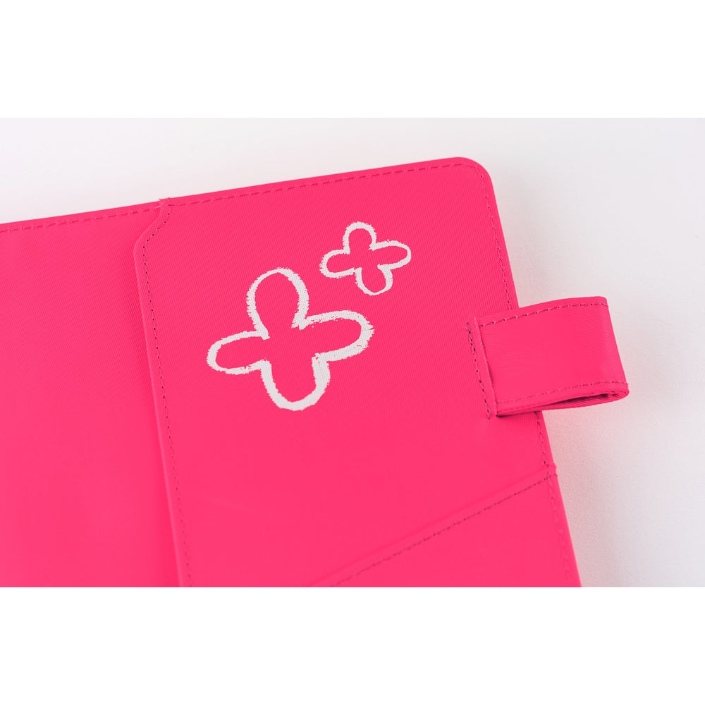 Hobonichi Techo A5 Cousins Planner Cover - Makoto Matsubayashi: Pink Flowers