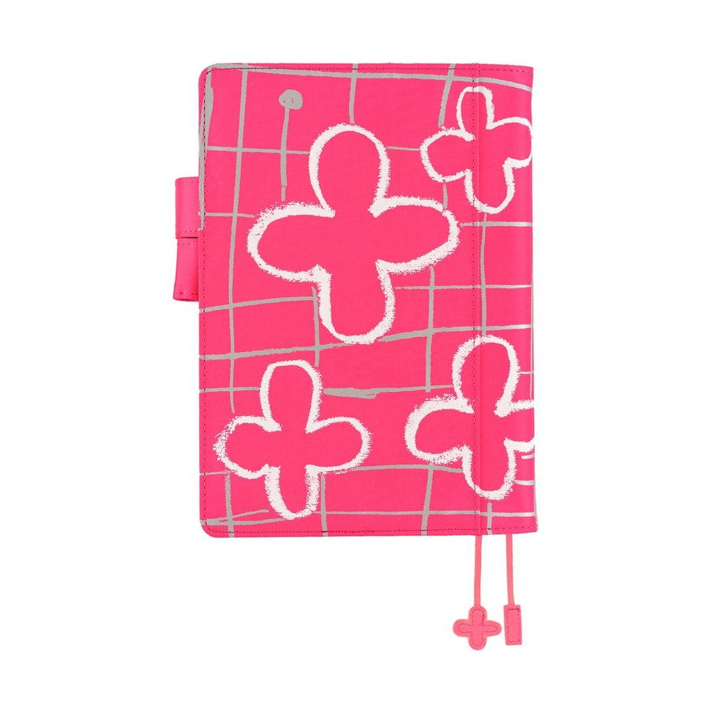 Hobonichi Techo A5 Cousins Planner Cover - Makoto Matsubayashi: Pink Flowers