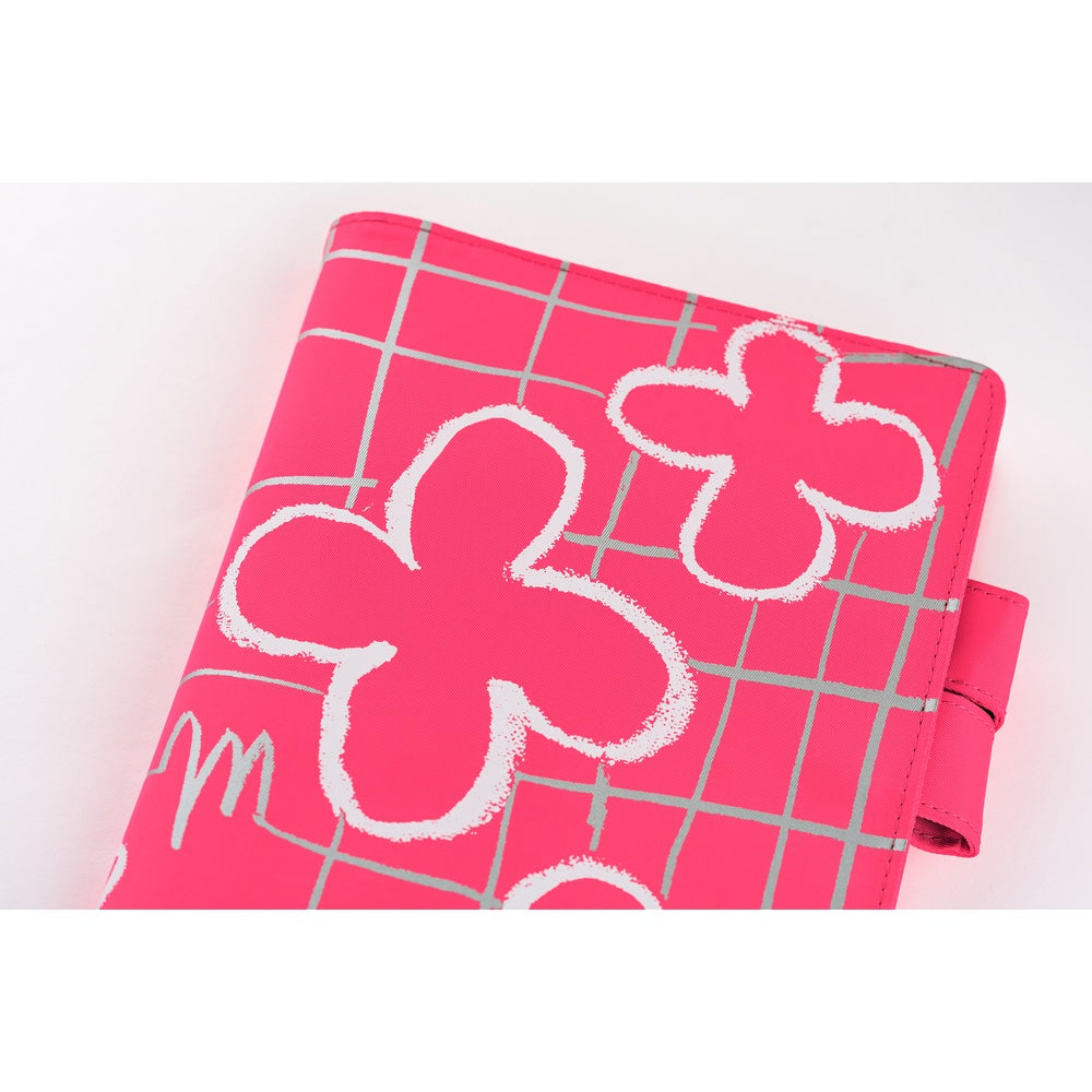 Hobonichi Techo A5 Cousins Planner Cover - Makoto Matsubayashi: Pink Flowers