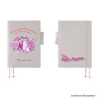 Hobonichi Techo A5 Cousins Planner Cover - Moomin: My Yard (Pink Grey)