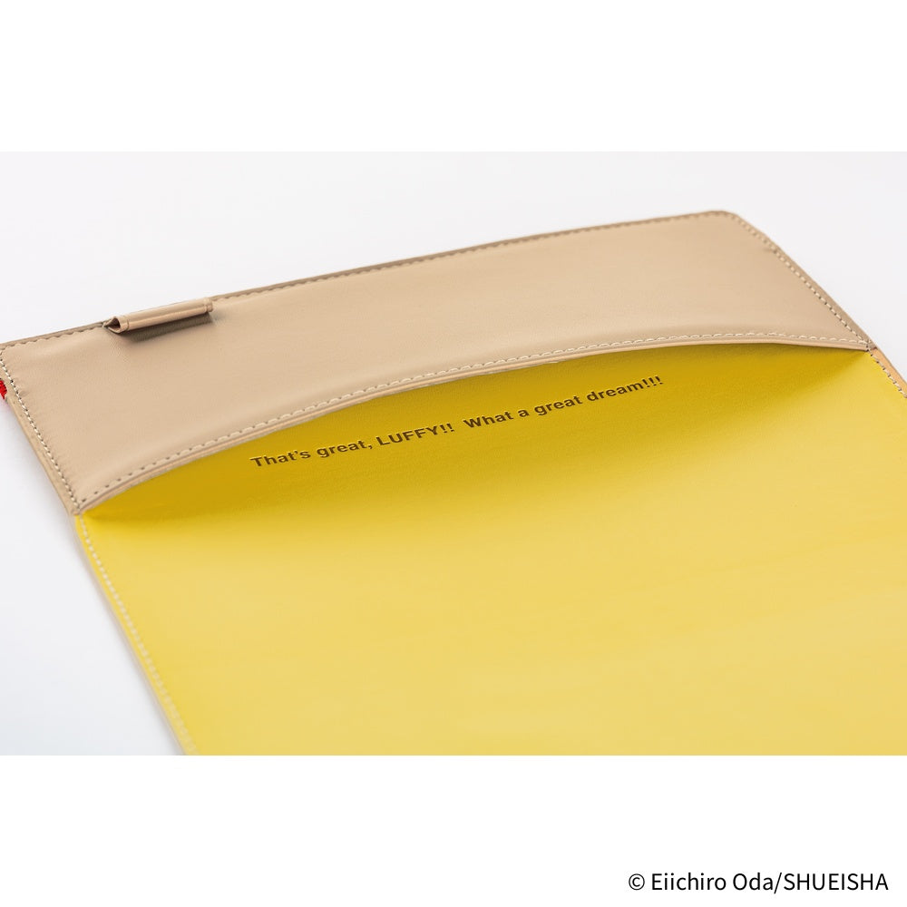 Hobonichi Techo A5 Cousins Planner Cover - ONE PIECE magazine: End of Luffy’s Dream Sand Beige