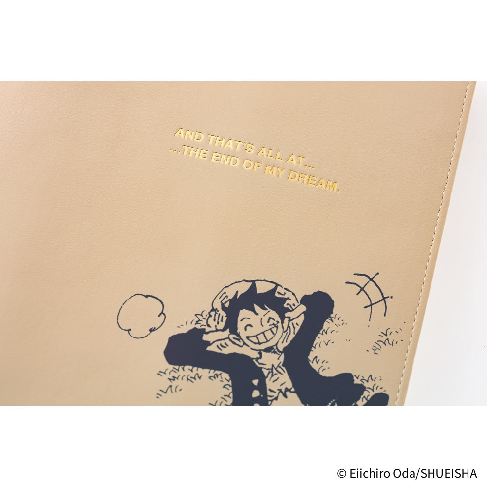Hobonichi Techo A5 Cousins Planner Cover - ONE PIECE magazine: End of Luffy’s Dream Sand Beige