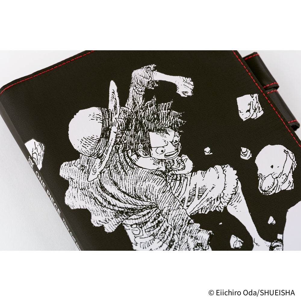Hobonichi Techo A5 Cousins Planner Cover - ONE PIECE magazine: Straw Hat Luffy Black