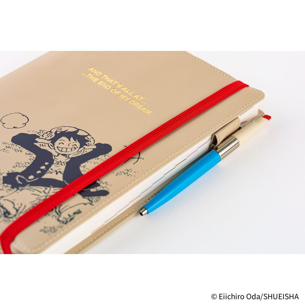 Hobonichi Techo A5 Cousins Planner Cover - ONE PIECE magazine: End of Luffy’s Dream Sand Beige