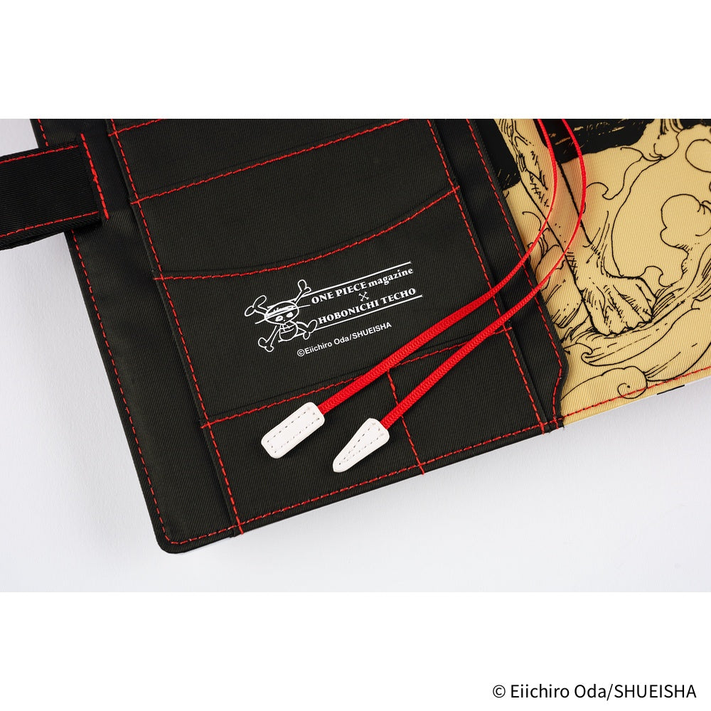 Hobonichi Techo A5 Cousins Planner Cover - ONE PIECE magazine: Straw Hat Luffy Black