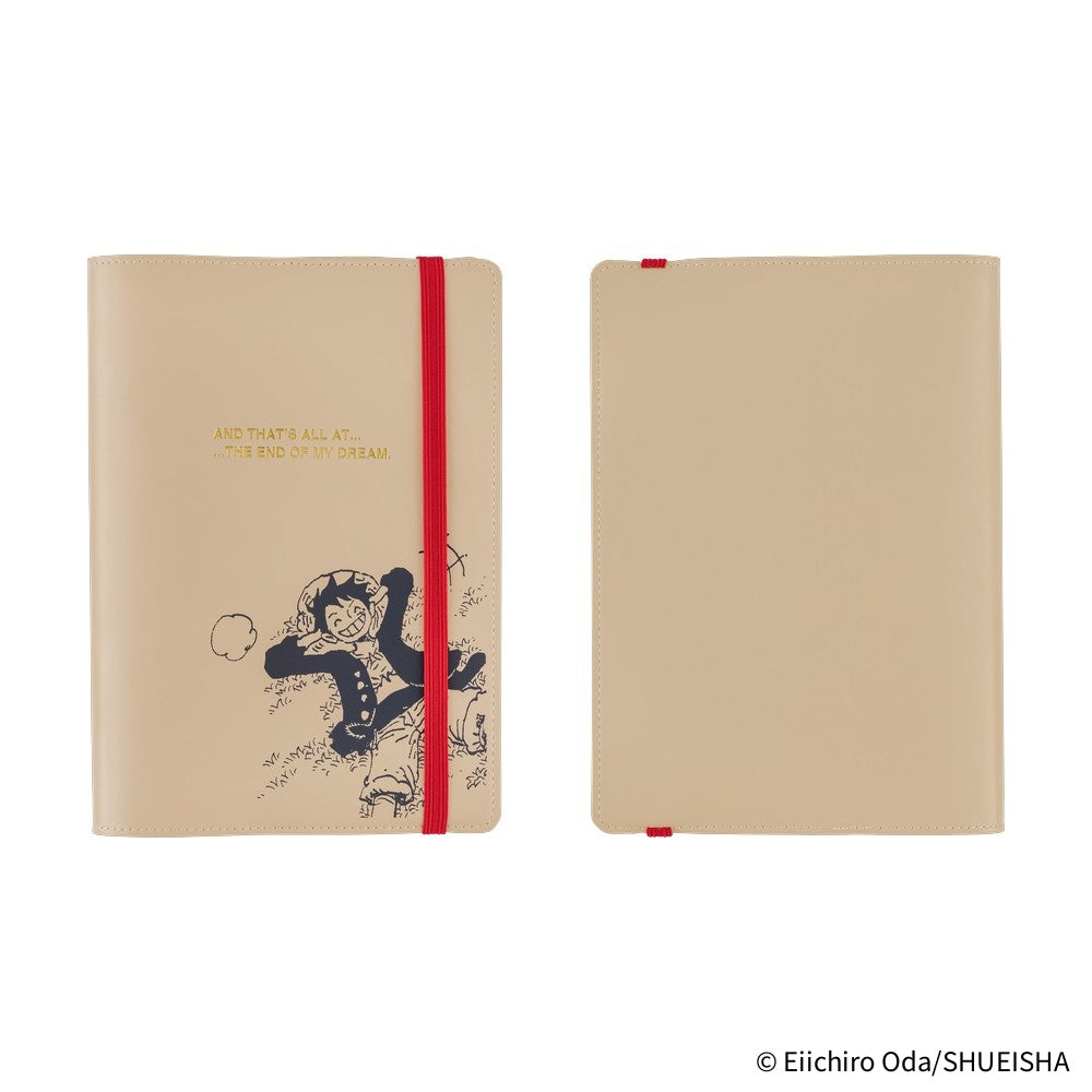 Hobonichi Techo A5 Cousins Planner Cover - ONE PIECE magazine: End of Luffy’s Dream Sand Beige