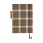 Hobonichi Techo A5 Cousins Planner Cover - Shirt Fabric: Foggy Plaid