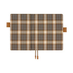 Hobonichi Techo A5 Cousins Planner Cover - Shirt Fabric: Foggy Plaid