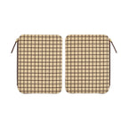 Hobonichi Techo A5 Cousins Planner Cover - Taut Zipped Café au Lait Plaid