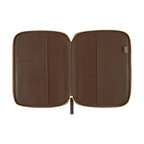 Hobonichi Techo A5 Cousins Planner Cover - Taut Zipped Café au Lait Plaid