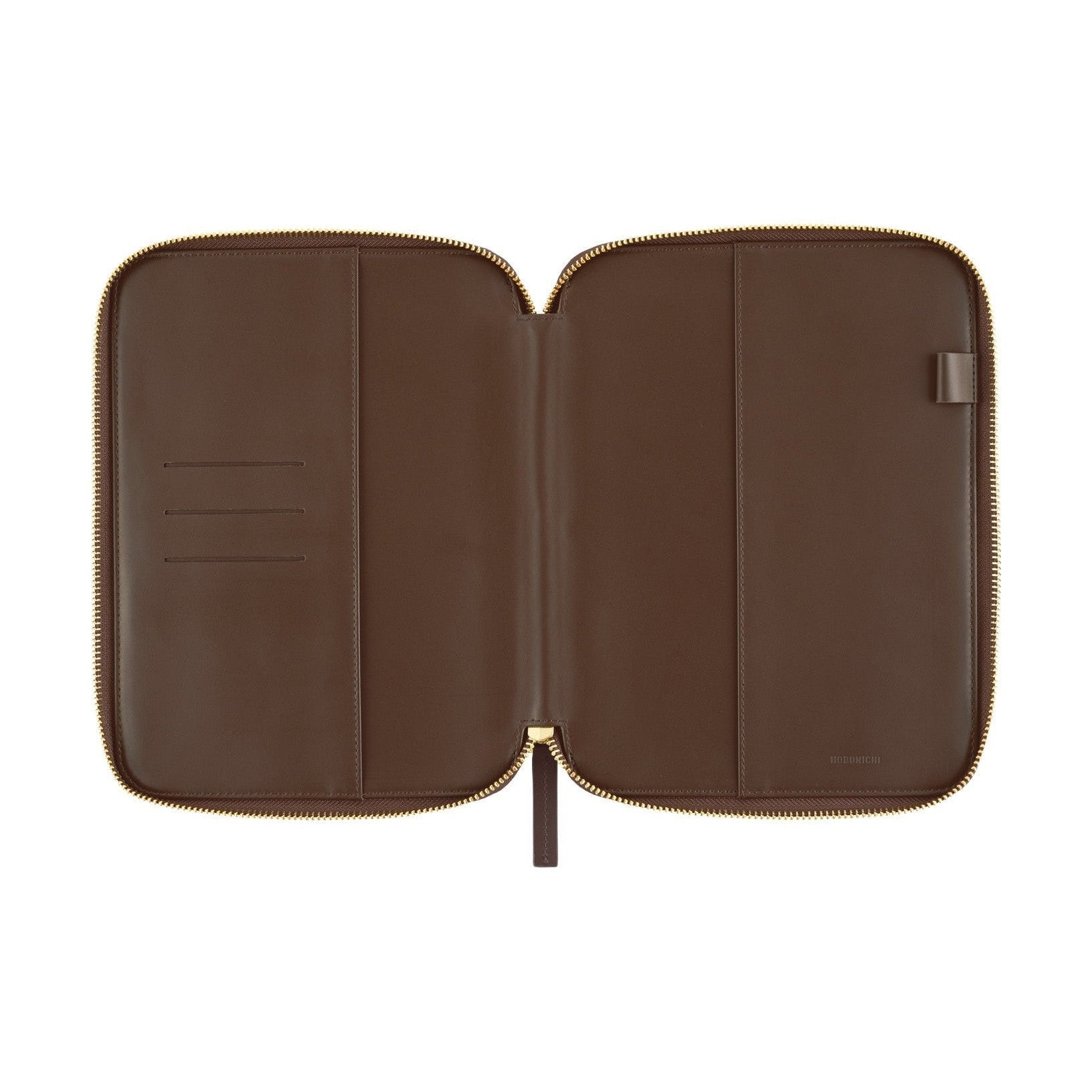 Hobonichi Techo A5 Cousins Planner Cover - Taut Zipped Café au Lait Plaid