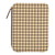 Hobonichi Techo A5 Cousins Planner Cover - Taut Zipped Café au Lait Plaid