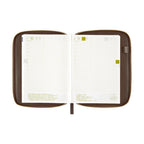 Hobonichi Techo A5 Cousins Planner Cover - Taut Zipped Café au Lait Plaid