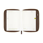 Hobonichi Techo A5 Cousins Planner Cover - Taut Zipped Café au Lait Plaid