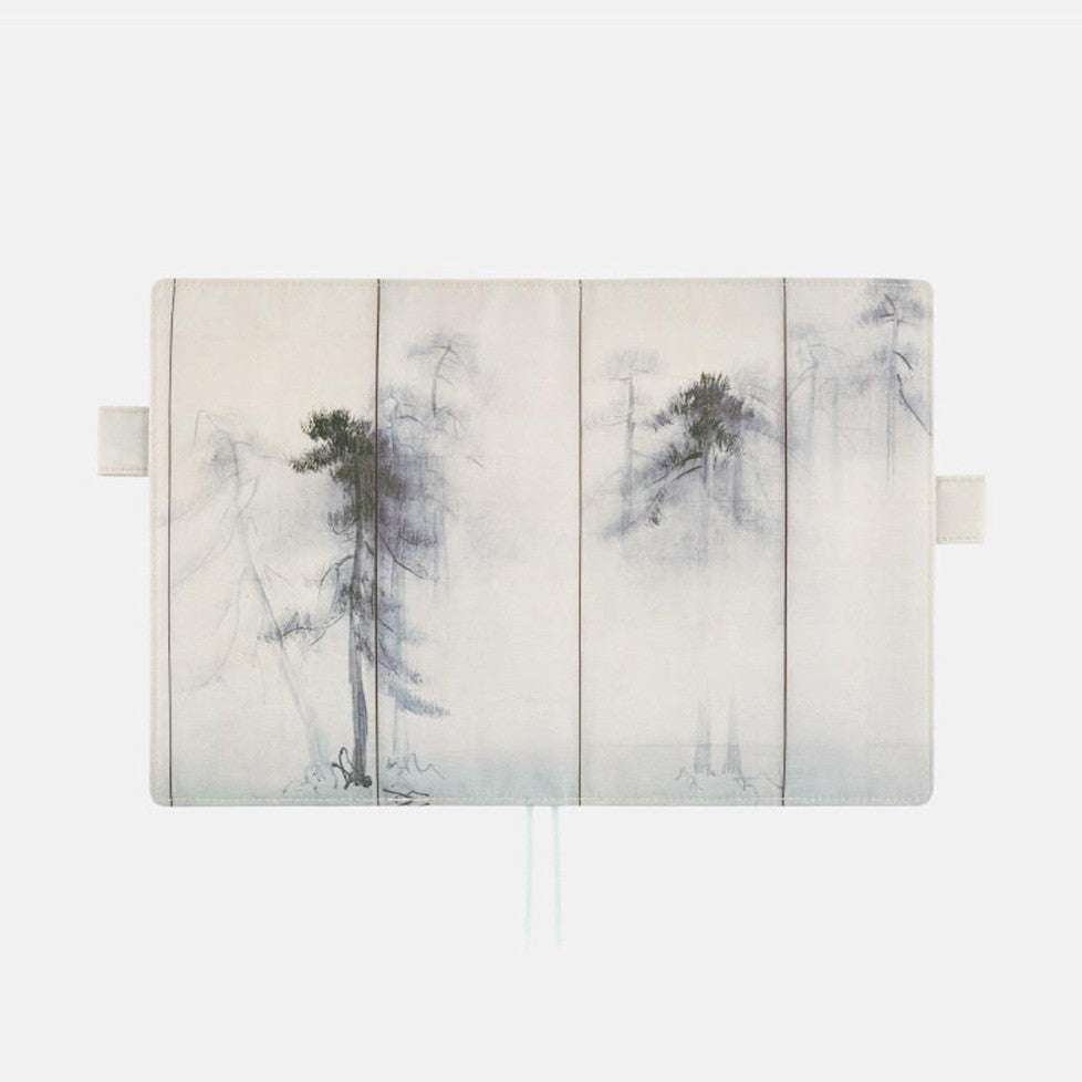 Hobonichi Techo A5 Cousins Planner Cover - Tokyo National Museum: Hasegawa Tohaku - Pine Forest