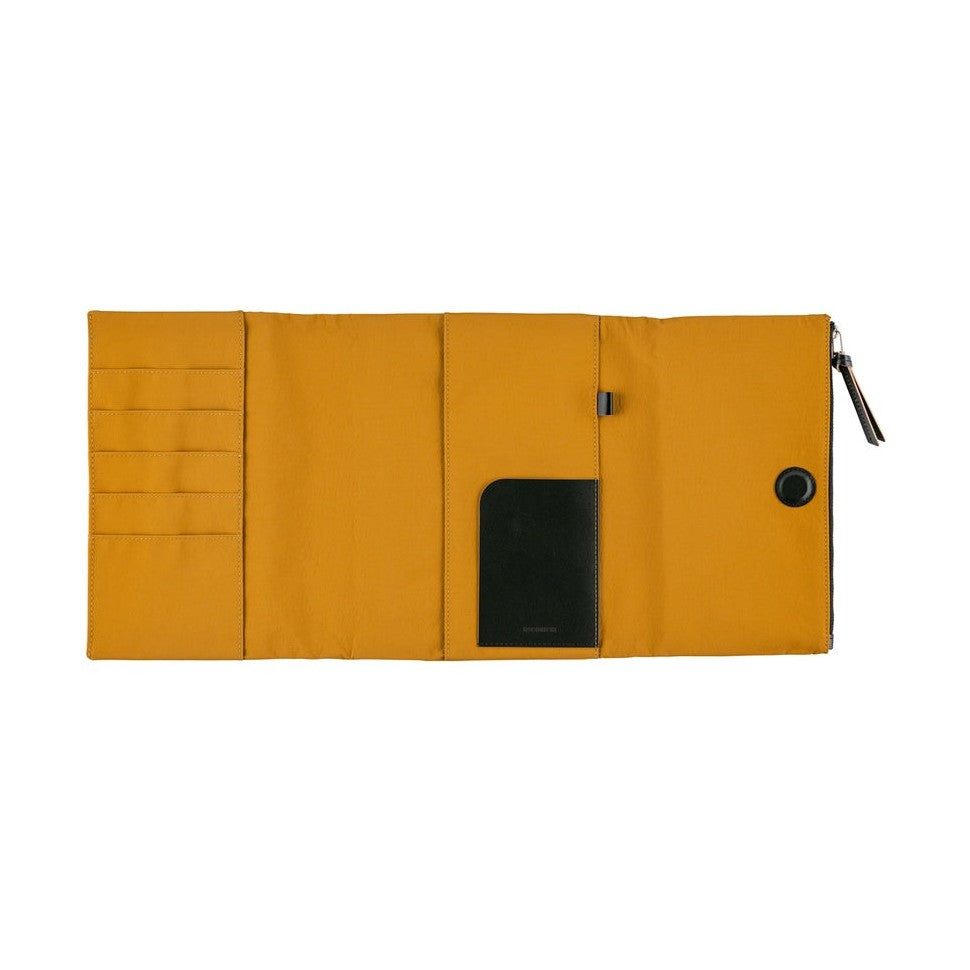 Hobonichi Techo A5 Cousins Planner Cover - Tragen: Mustard