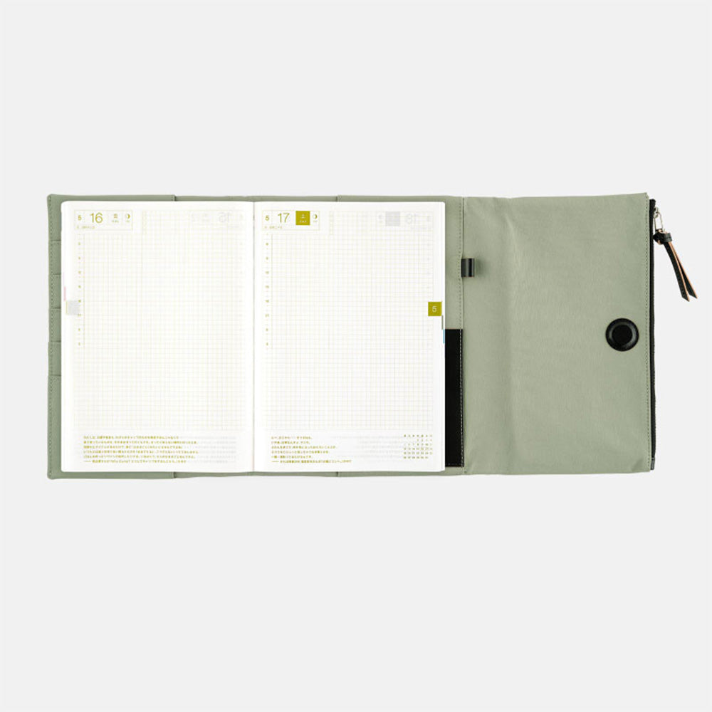 Hobonichi Techo A5 Cousins Planner Cover - Tragen Oakmoss