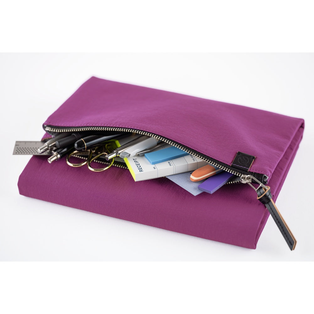 Hobonichi Techo A5 Cousins Planner Cover - Tragen: Purple