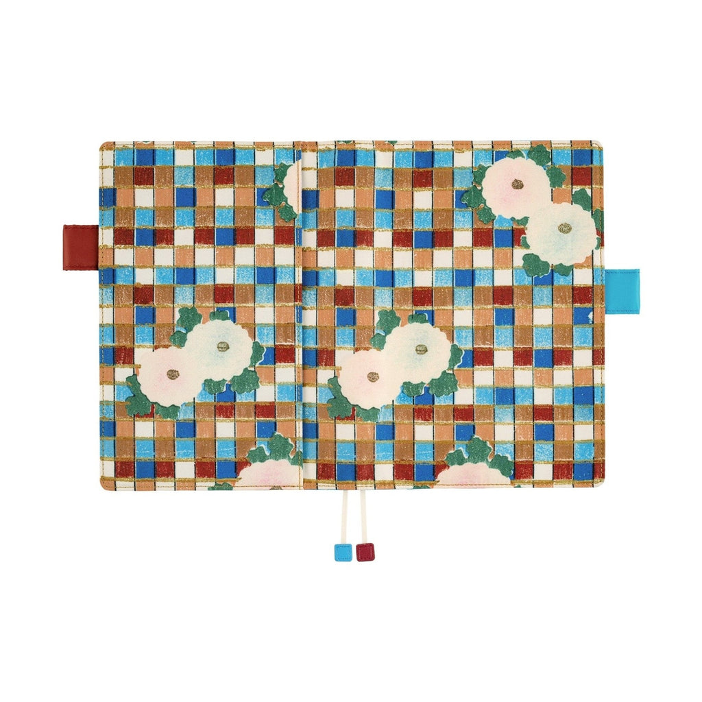 Hobonichi Techo A5 Cousins Planner Cover - Unsodo: Shin-Bijutsukai Flower