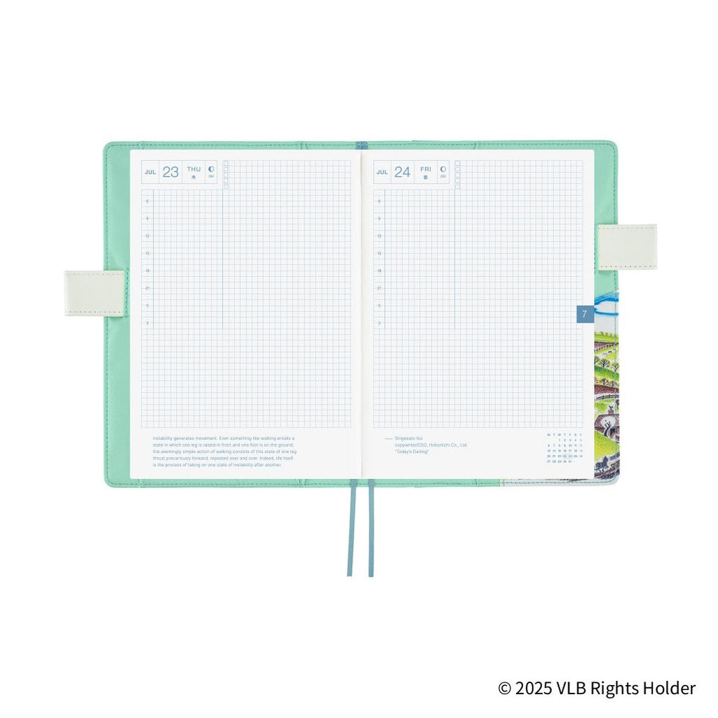 Hobonichi Techo A5 Cousins Planner Cover - Virginia Lee Burton: The Little House