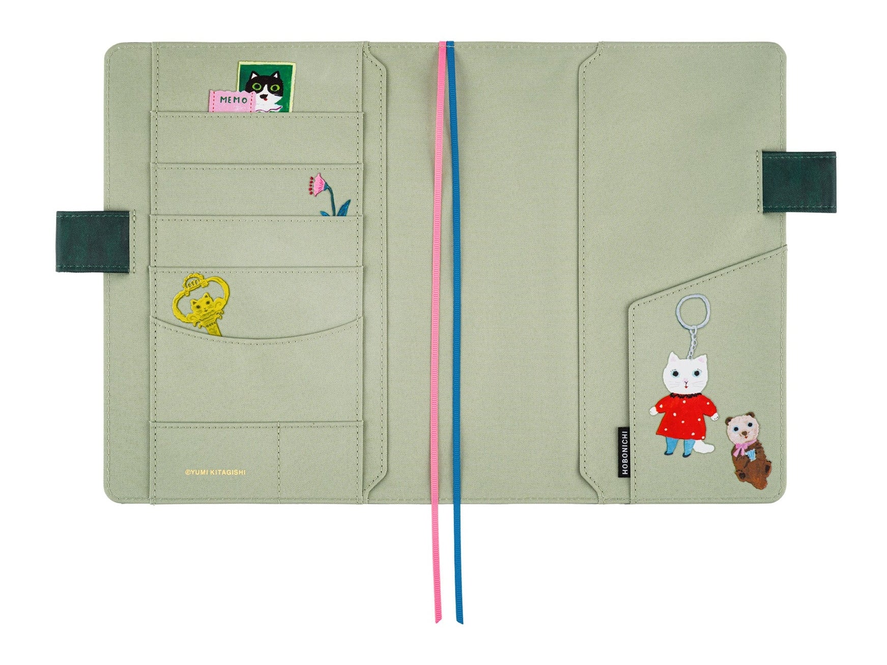 Hobonichi Techo A5 Cousins Planner Cover - Yumi Kitagishi: Letter