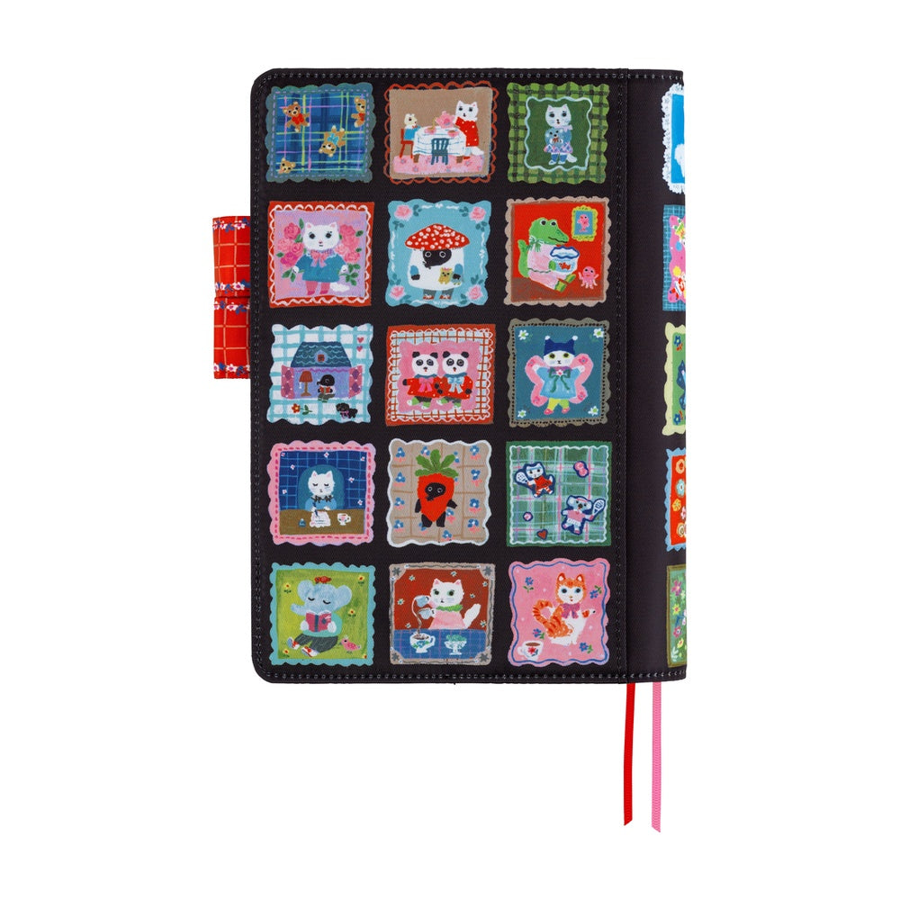 Hobonichi Techo A5 Cousins Planner Cover - Yumi Kitagishi: White Cat’s Daily Life