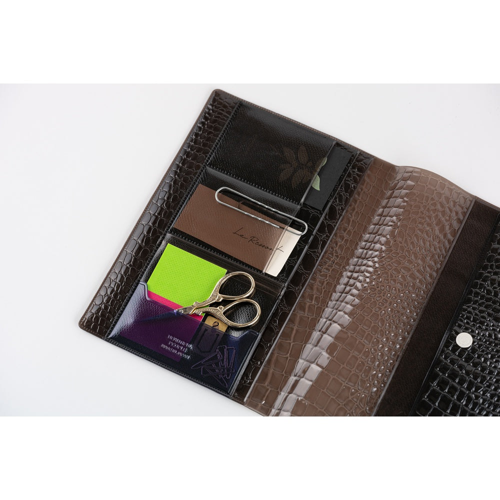 Hobonichi Techo A5 Cousins Planner Cover - beautiful people: Nothing to Hide Black