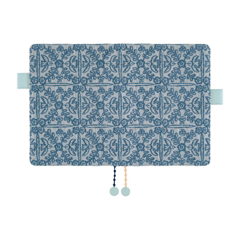Hobonichi Techo A5 Cousins Planner Cover - minä perhonen: felice (Blue)
