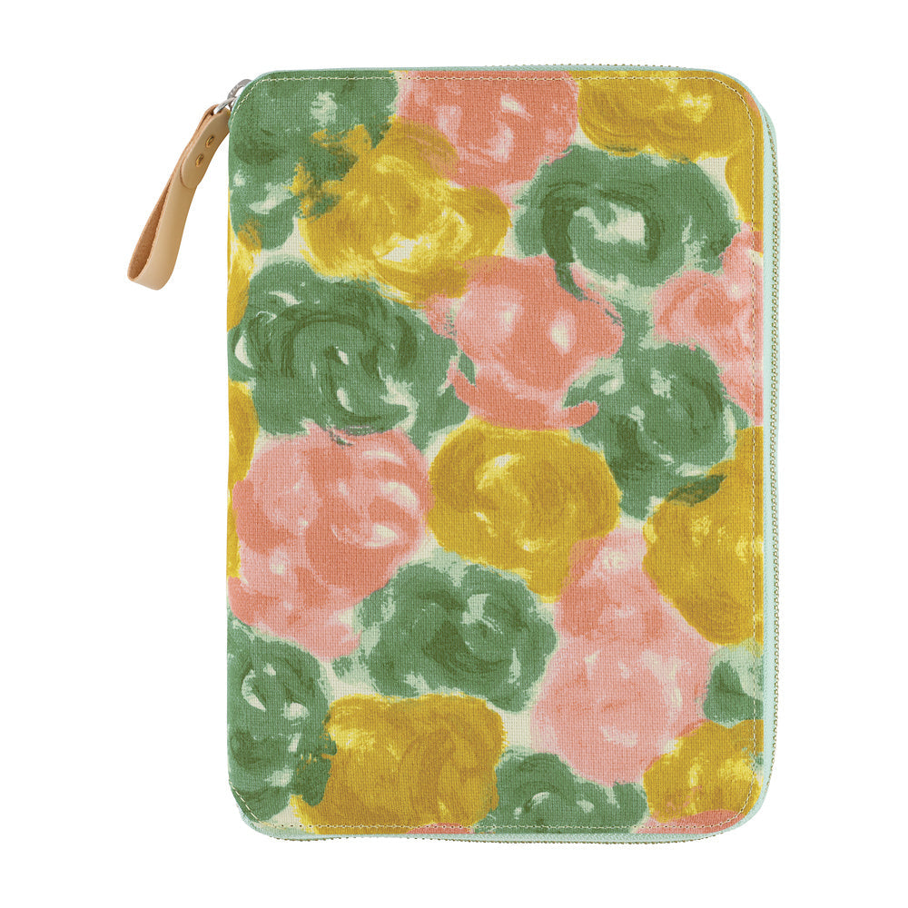 Hobonichi Techo A5 Cousins Planner Cover - minä perhonen: glass flower (Pink Mix)