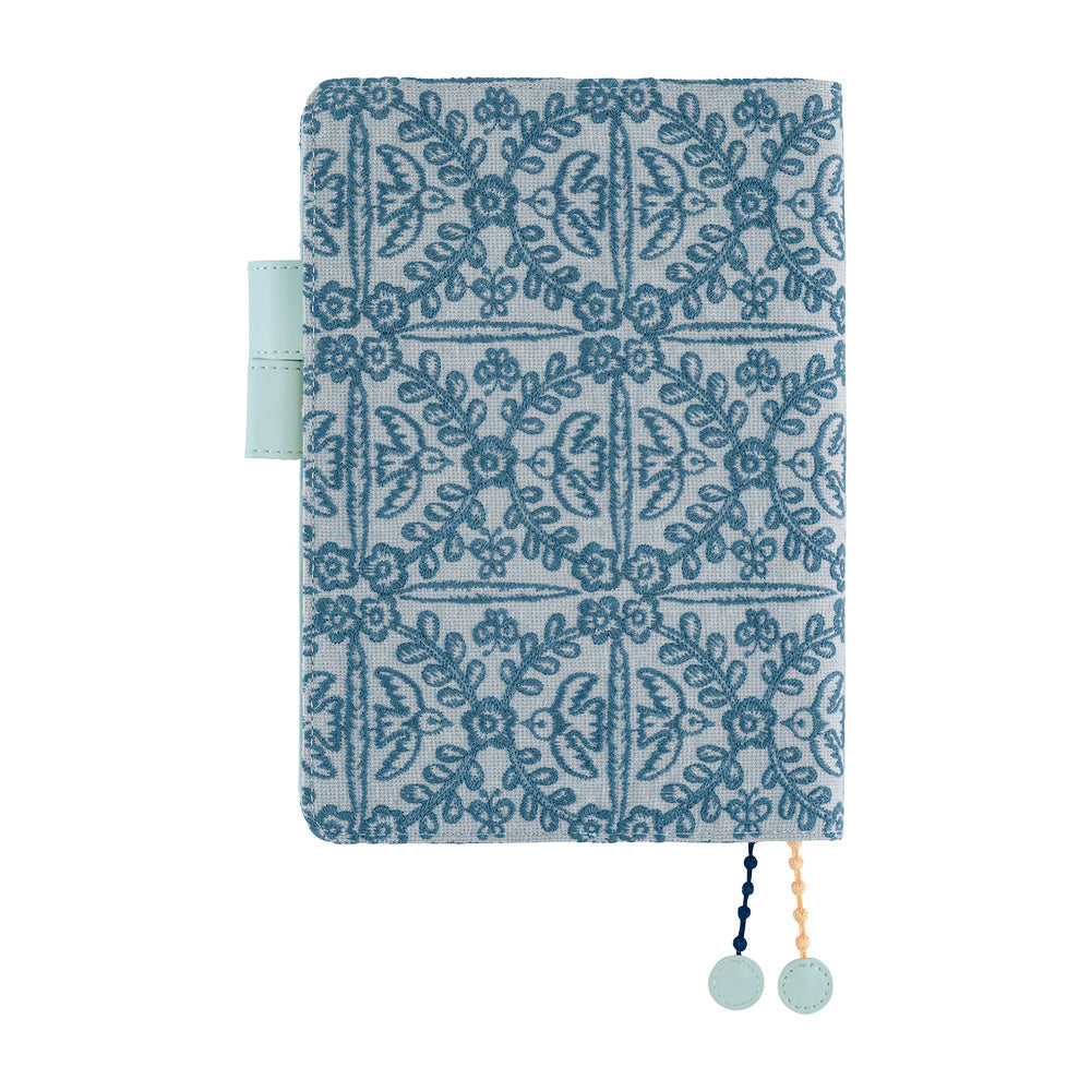 Hobonichi Techo A5 Cousins Planner Cover - minä perhonen: felice (Blue)
