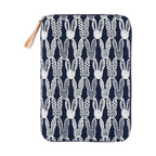 Hobonichi Techo A5 Cousins Planner Cover - minä perhonen: pomppia Navy