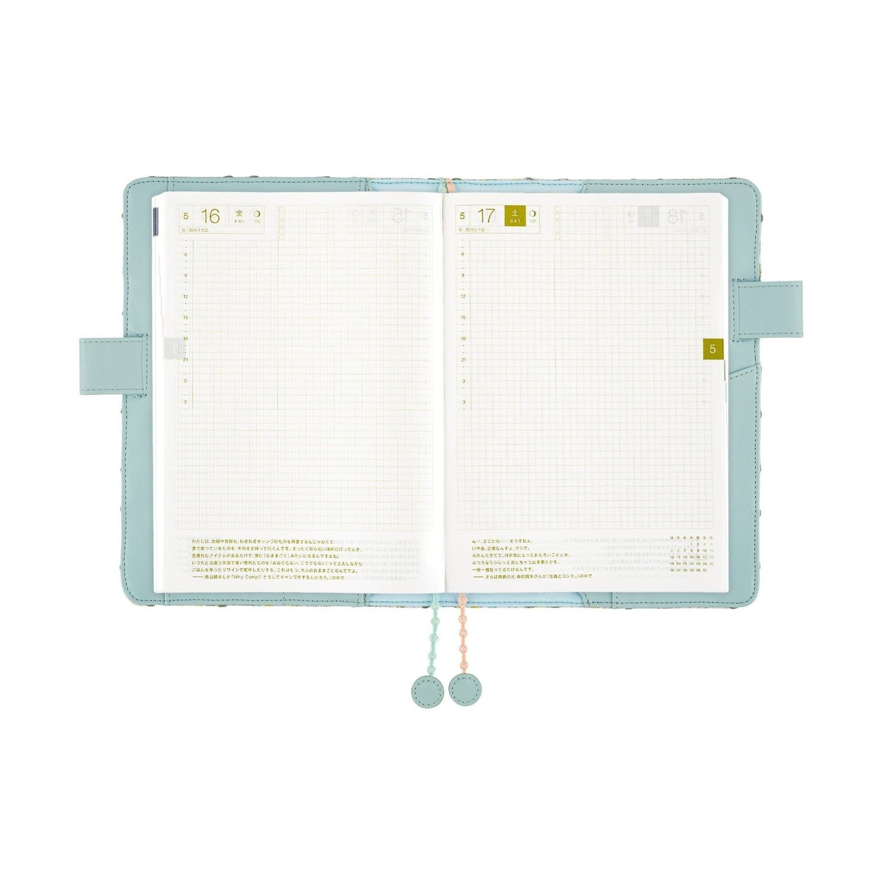 Hobonichi Techo A5 Cousins Planner Cover - minä perhonen: jellybeans + tambourine
