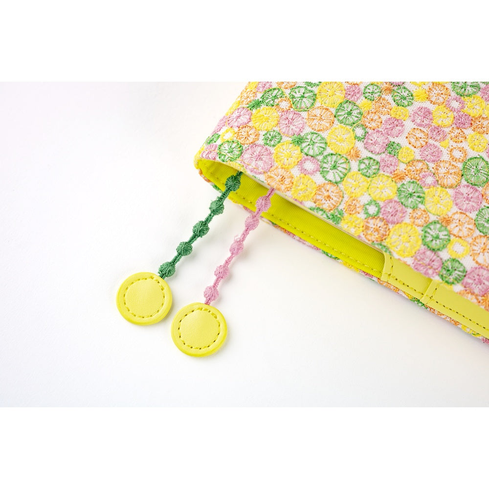 Hobonichi Techo A5 Cousins Planner Cover - minä perhonen: skyful Yellow