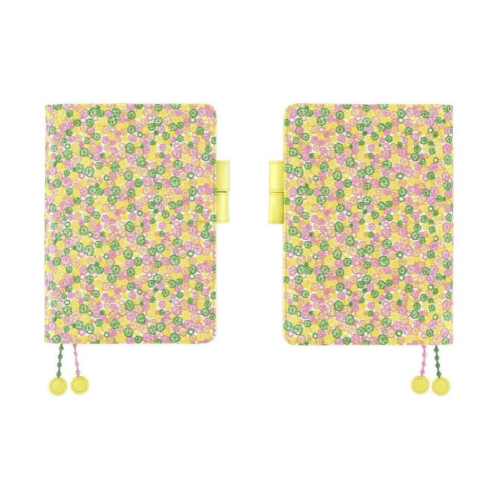 Hobonichi Techo A5 Cousins Planner Cover - minä perhonen: skyful Yellow