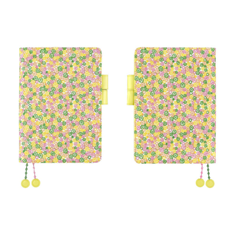 Hobonichi Techo A5 Cousins Planner Cover - minä perhonen: skyful Yellow