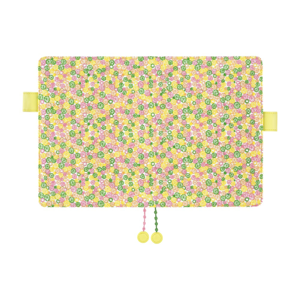 Hobonichi Techo A5 Cousins Planner Cover - minä perhonen: skyful Yellow