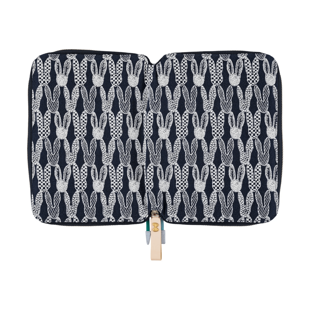 Hobonichi Techo A5 Cousins Planner Cover - minä perhonen: pomppia Navy