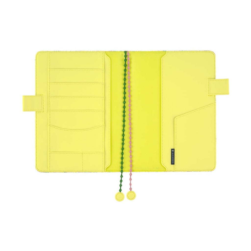 Hobonichi Techo A5 Cousins Planner Cover - minä perhonen: skyful Yellow