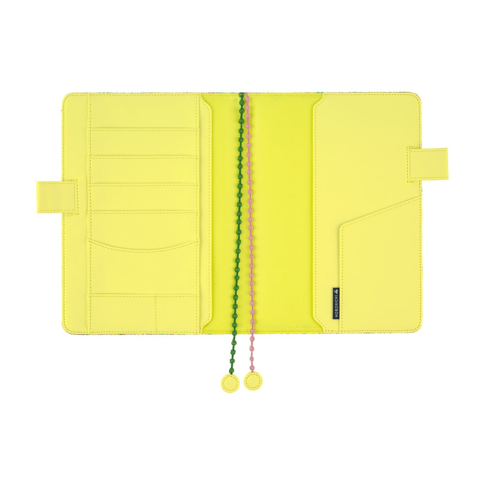 Hobonichi Techo A5 Cousins Planner Cover - minä perhonen: skyful Yellow