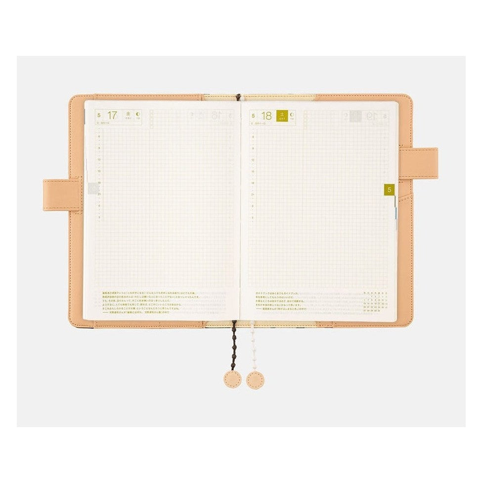 Hobonichi Techo A5 Cousins mina perhonen: anone-anone Black Cover Only