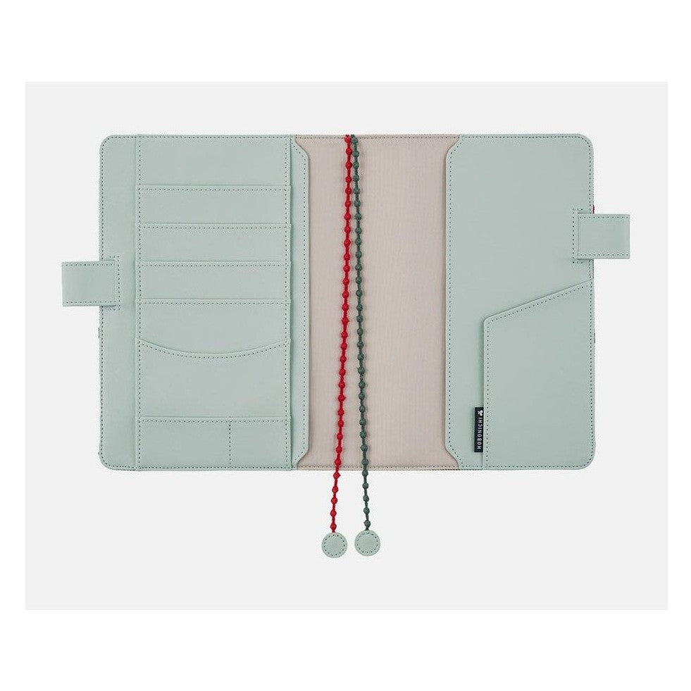 Hobonichi Techo A5 Cousins mina perhonen: light berry Green Cover Only