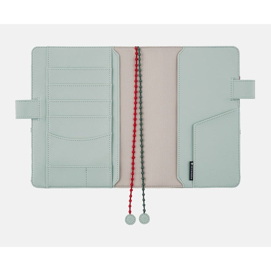 Hobonichi Techo A5 Cousins mina perhonen: light berry Green Cover Only