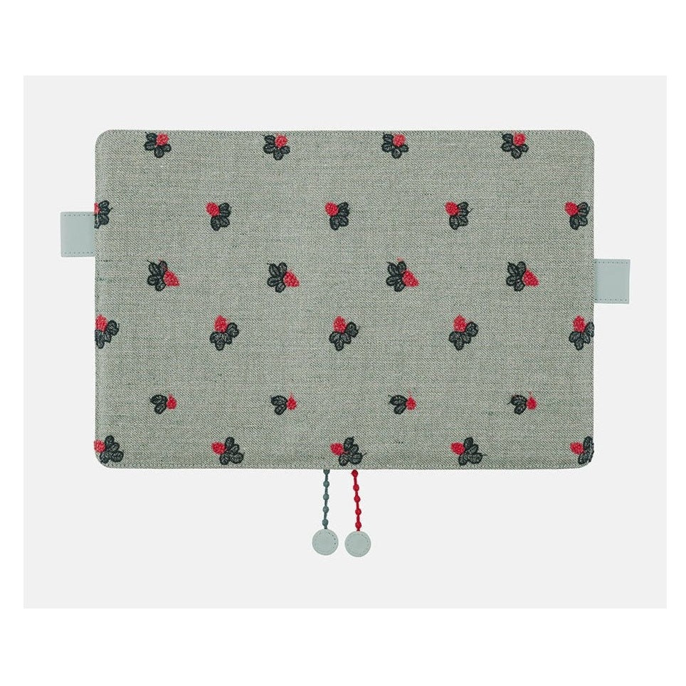 Hobonichi Techo A5 Cousins mina perhonen: light berry Green Cover Only