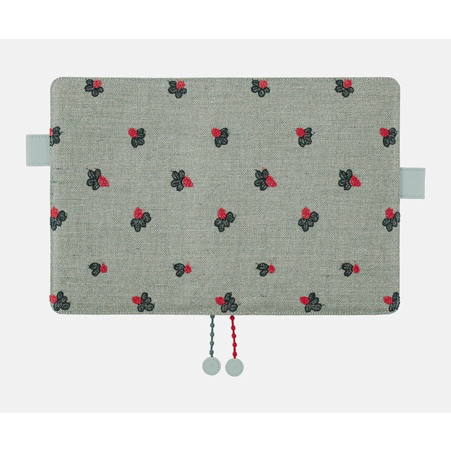 Hobonichi Techo A5 Cousins mina perhonen: light berry Green Cover Only