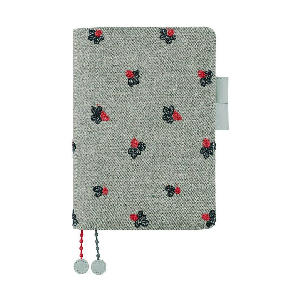 Hobonichi Techo A5 Cousins mina perhonen: light berry Green Cover Only