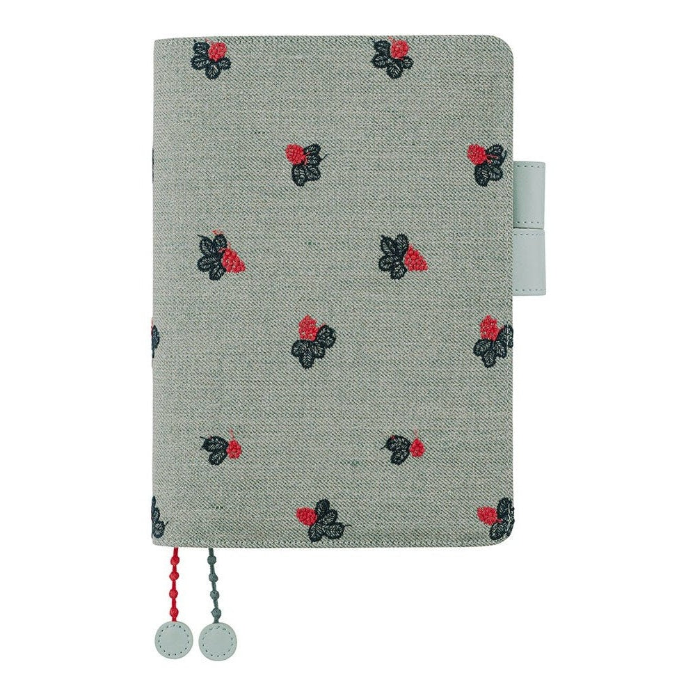 Hobonichi Techo A5 Cousins mina perhonen: light berry Green Cover Only