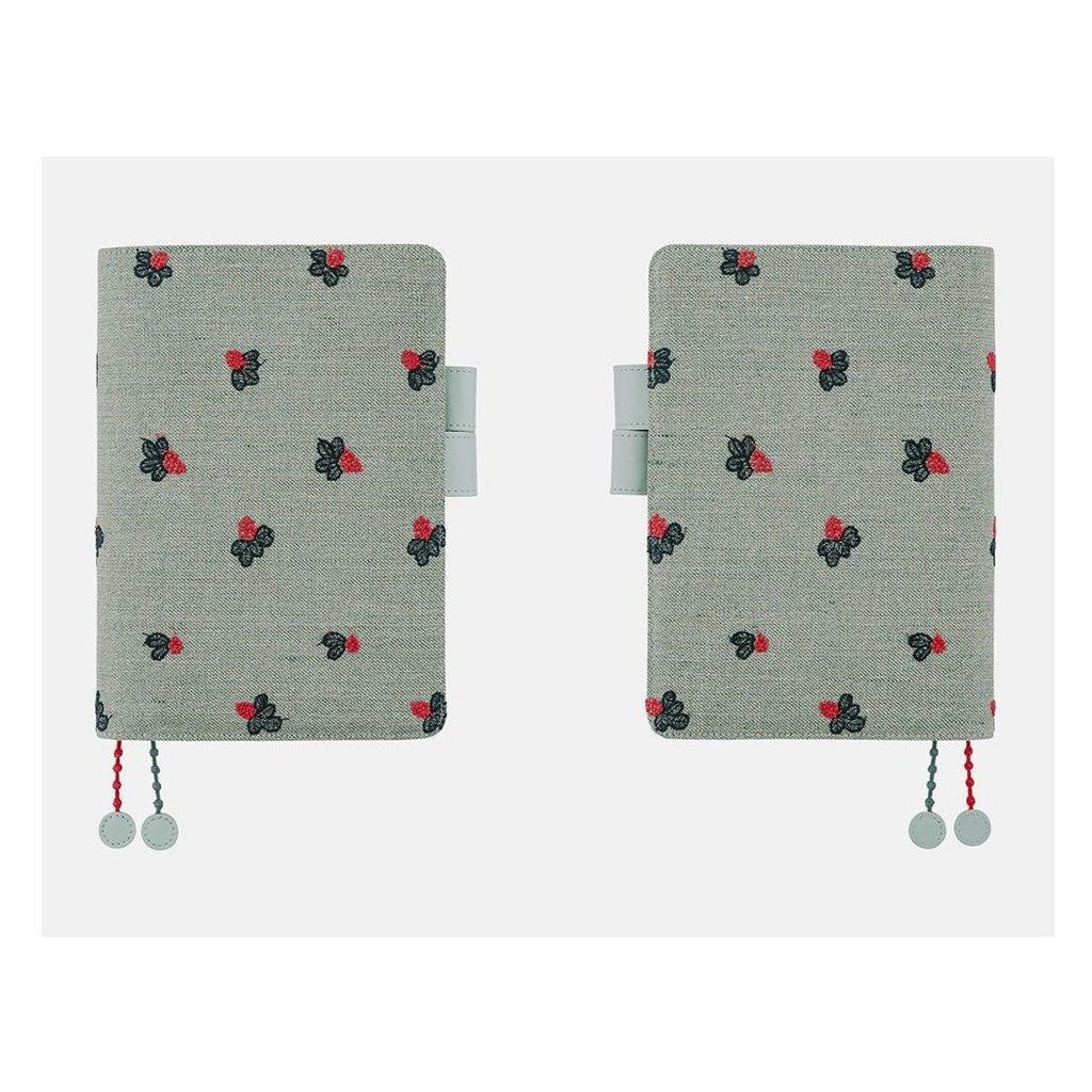 Hobonichi Techo A5 Cousins mina perhonen: light berry Green Cover Only