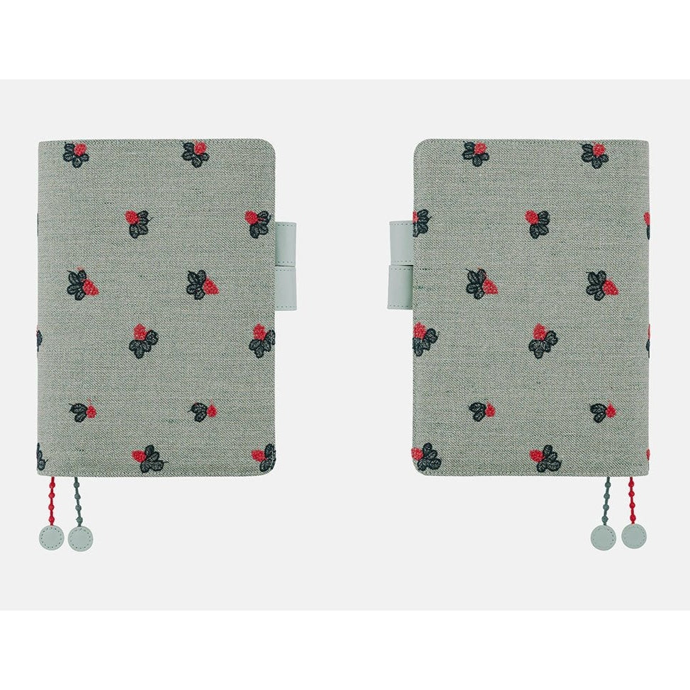 Hobonichi Techo A5 Cousins mina perhonen: light berry Green Cover Only